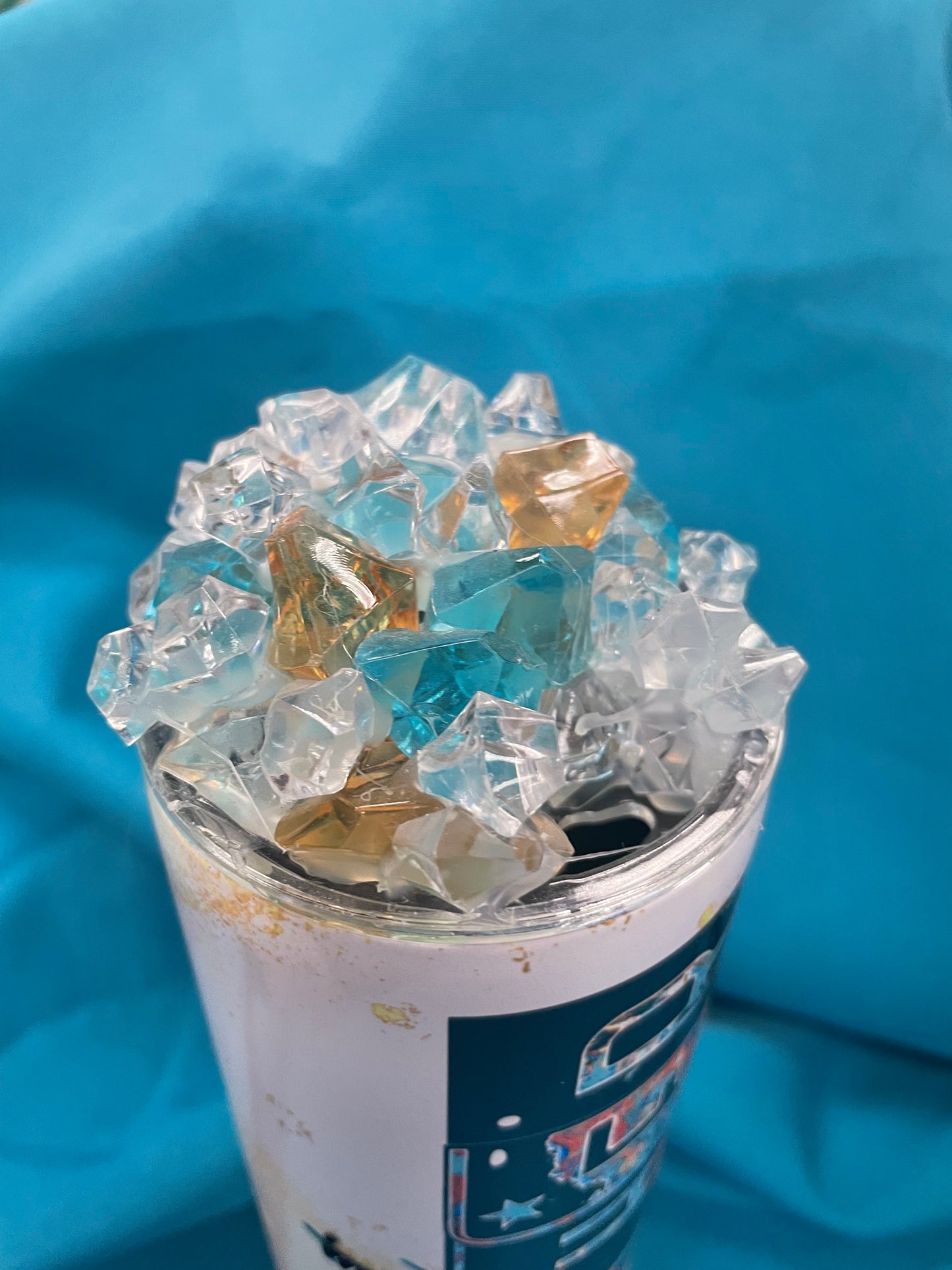 WESTERN TEACHER TUMBLER WITH CUSTOM TOPPER