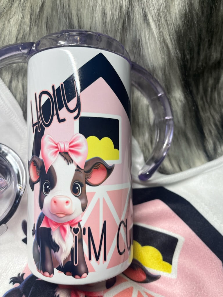 HOLY COW I'M CUTE BABY TUMBLER PACKAGE