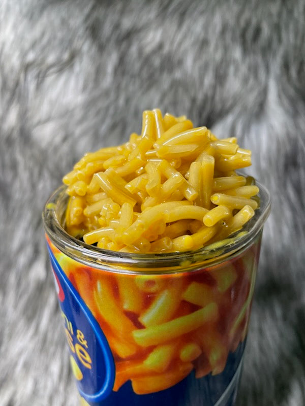 KRAFT MACARONI AND CHEESE TUMBLER W/CUSTOM TOPPER
