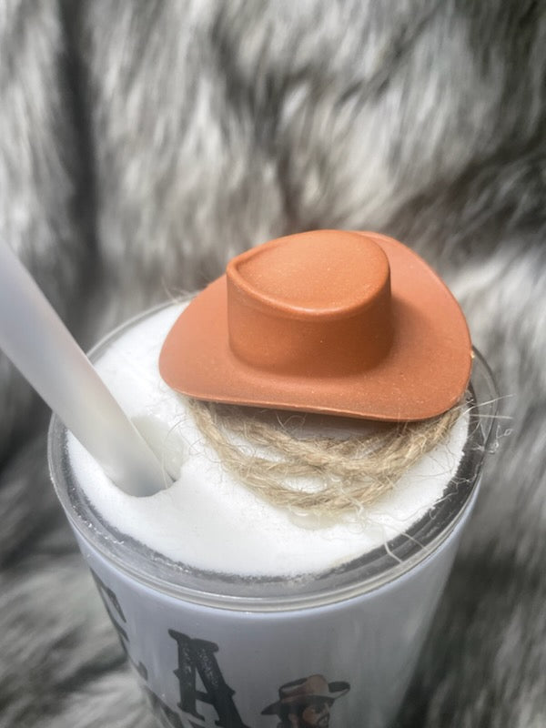 SAVE A HORSE RIP WHEELER TUMBLER W/CUSTOM TOPPER