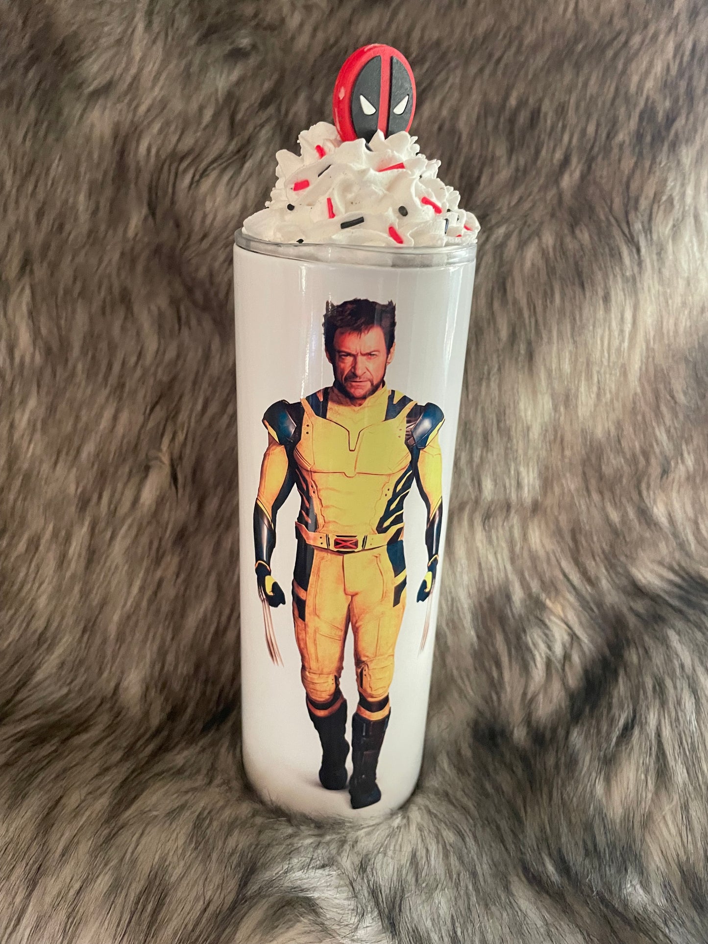 DEADPOOL/WOLVERINE TUMBLER W/TOPPER