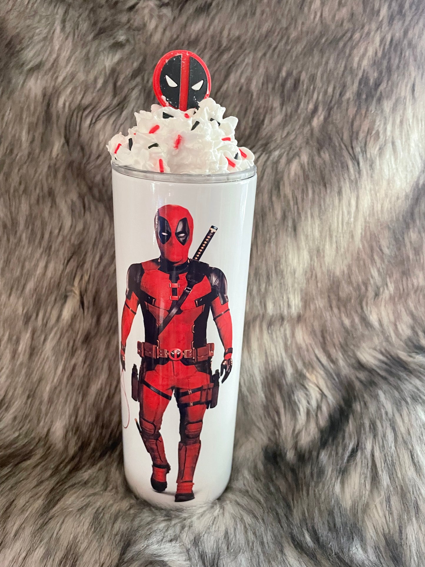 DEADPOOL/WOLVERINE TUMBLER W/TOPPER