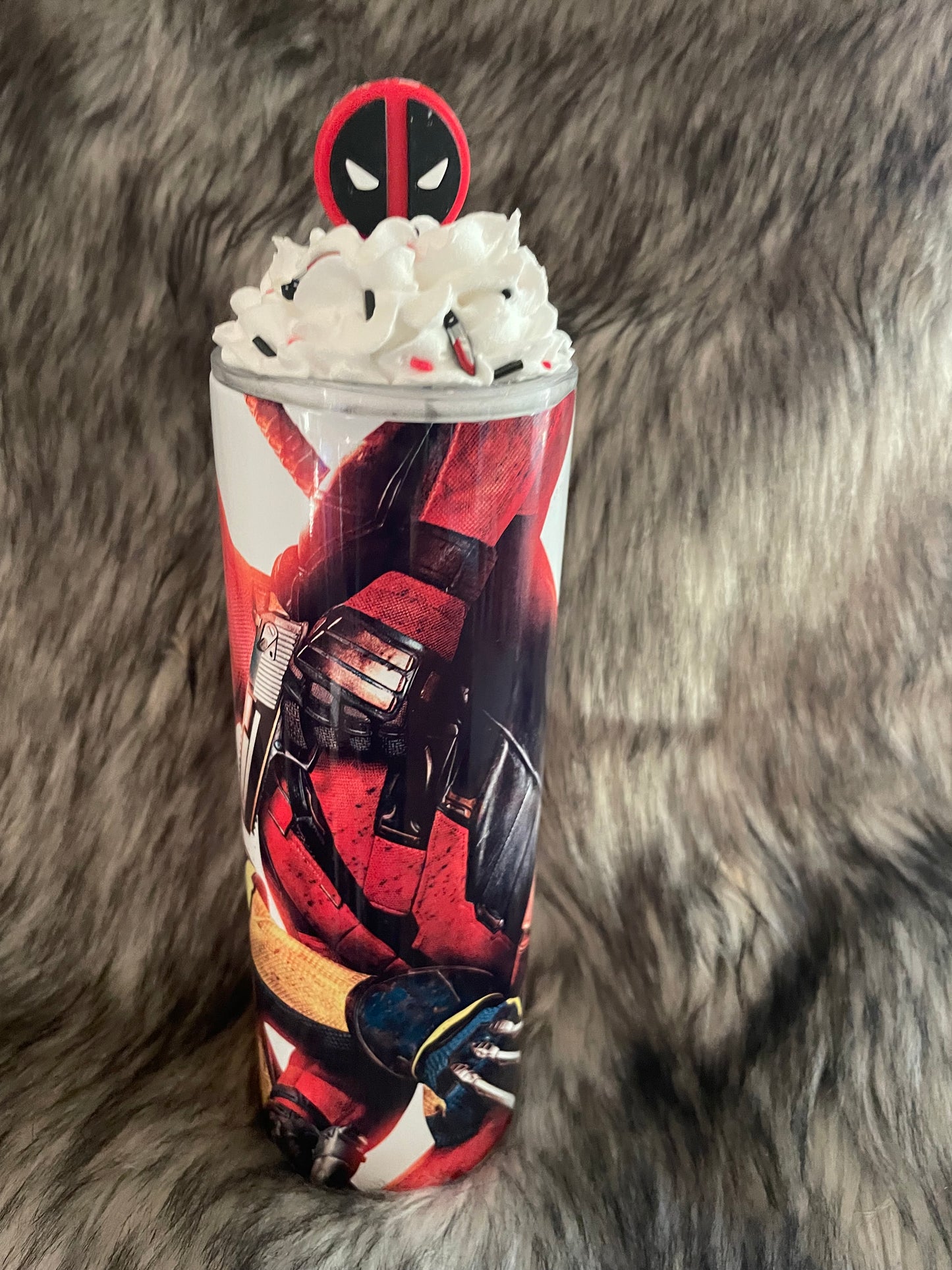 DEADPOOL/WOLVERINE TUMBLER W/TOPPER