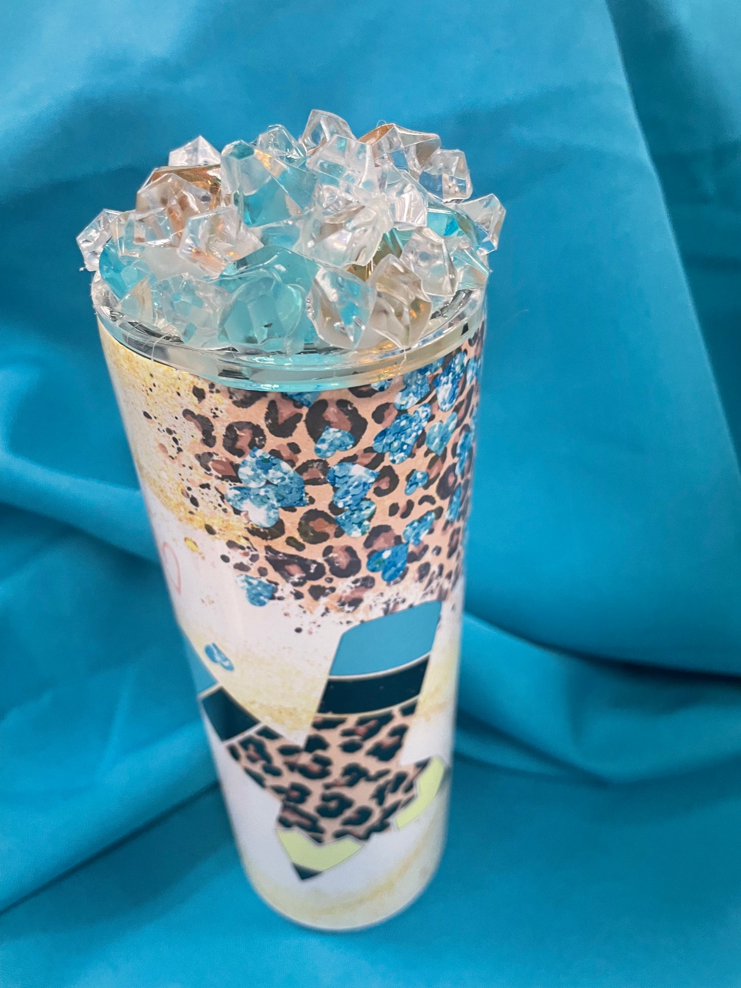 WESTERN TEACHER TUMBLER WITH CUSTOM TOPPER