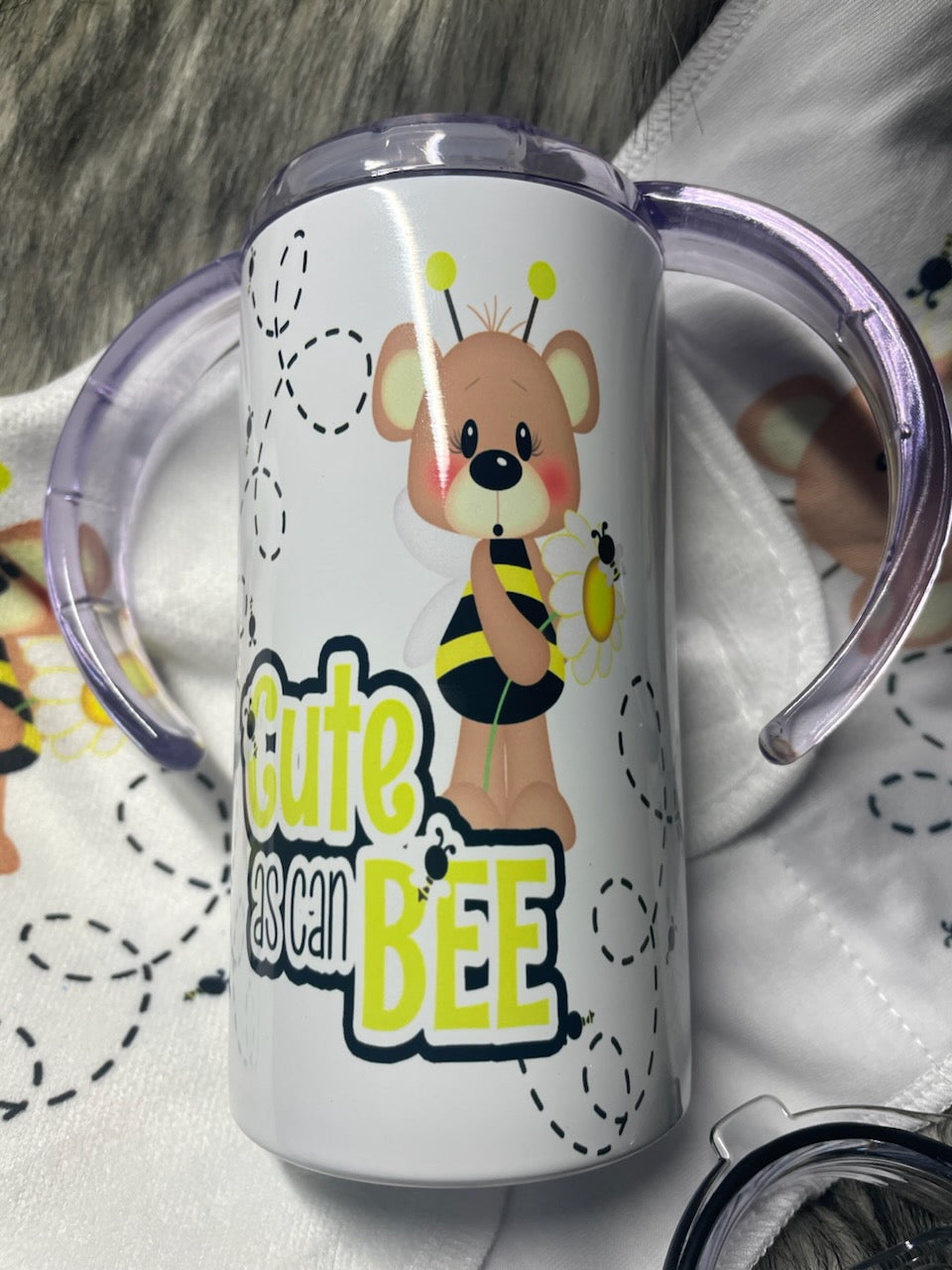 CUTE AS CAN BEE BABY TUMBLER PACKAGE